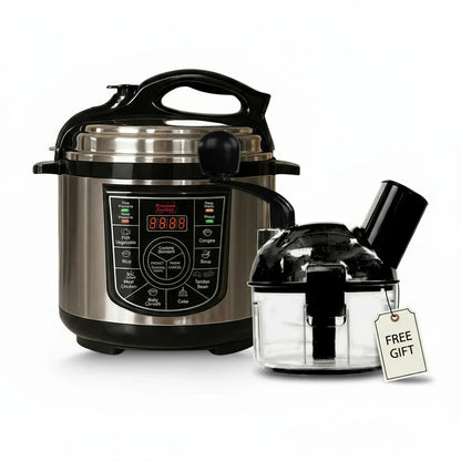Olla Eléctrica a Presión Programable y Multifunción+Cortador de alimentos (Regalo)
